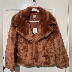 Faux coat